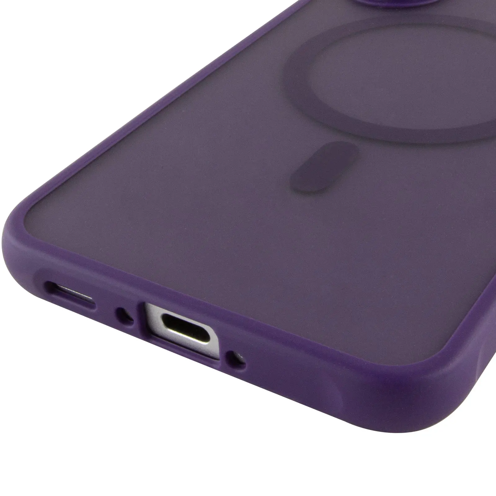 Чехол TPU Bloom with Magnetic Fit для Samsung Galaxy S25 FE, Purple 4, TPU, купить оптом с доставкой