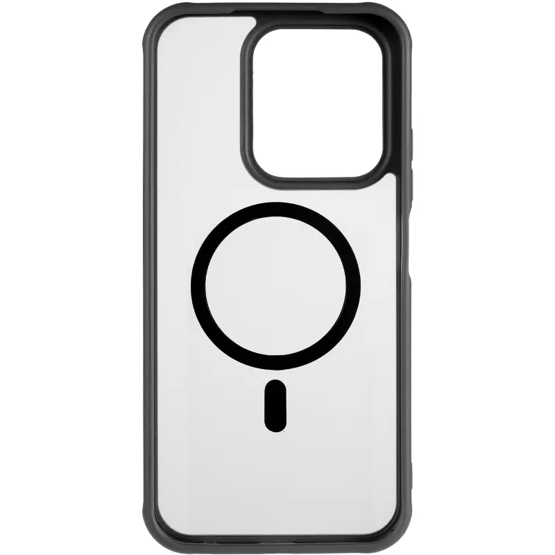 Чехол TPU Bloom with Magnetic Fit для Xiaomi Redmi 15C (EU), Black 2, TPU, купить оптом с доставкой