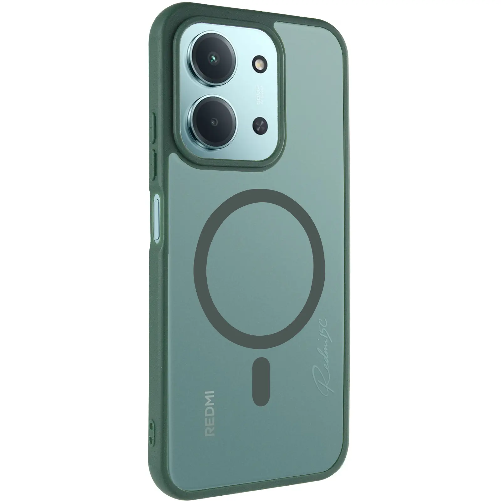 Чехол TPU Bloom with Magnetic Fit для Xiaomi Redmi 15C (EU), Green, TPU, купить оптом с доставкой