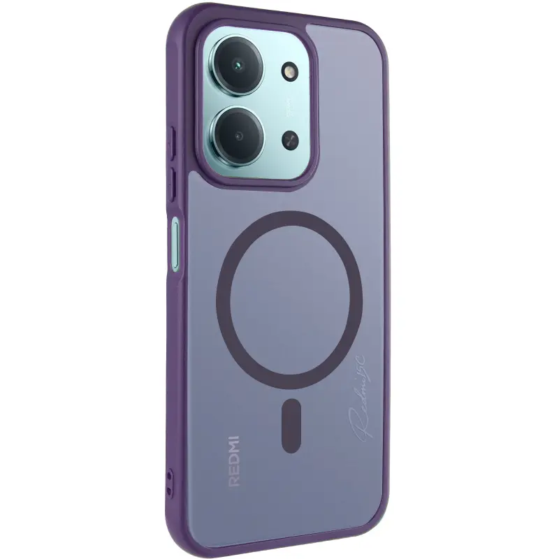 Чехол TPU Bloom with Magnetic Fit для Xiaomi Redmi 15C (EU), Purple, TPU, купить оптом с доставкой