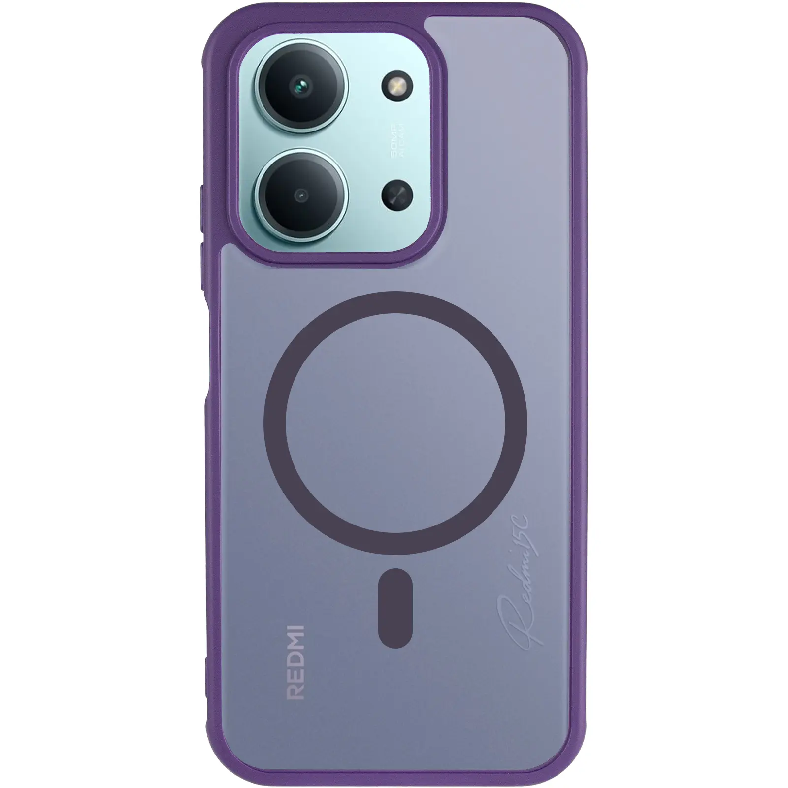 Чехол TPU Bloom with Magnetic Fit для Xiaomi Redmi 15C (EU), Purple 1, TPU, купить оптом с доставкой