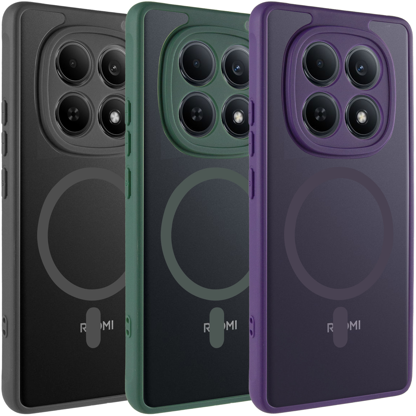 Чохол TPU Bloom with Magnetic Fit для Xiaomi Redmi Note 15 4G/5G (EU), TPU, купити оптом з доставкою