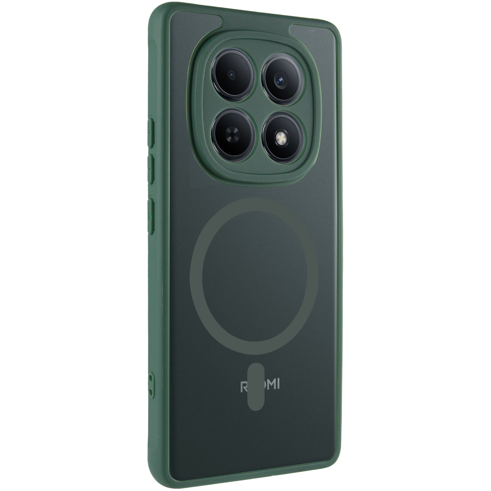 Чохол TPU Bloom with Magnetic Fit для Xiaomi Redmi Note 15 4G/5G (EU), Green, TPU, купити оптом з доставкою