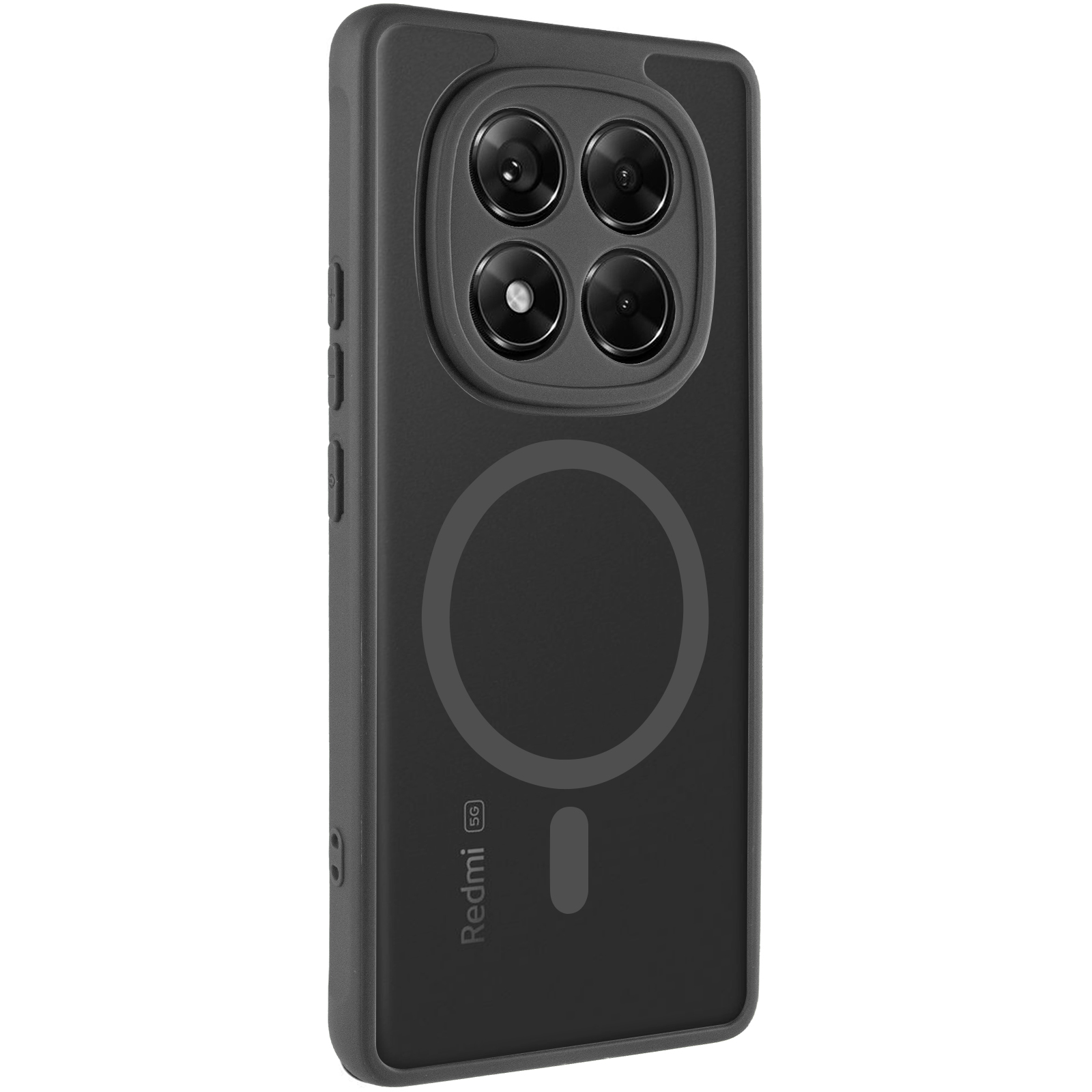 Чехол TPU Bloom with Magnetic Fit для Xiaomi Redmi Note 15 Pro 4G, Black, TPU, купить оптом с доставкой