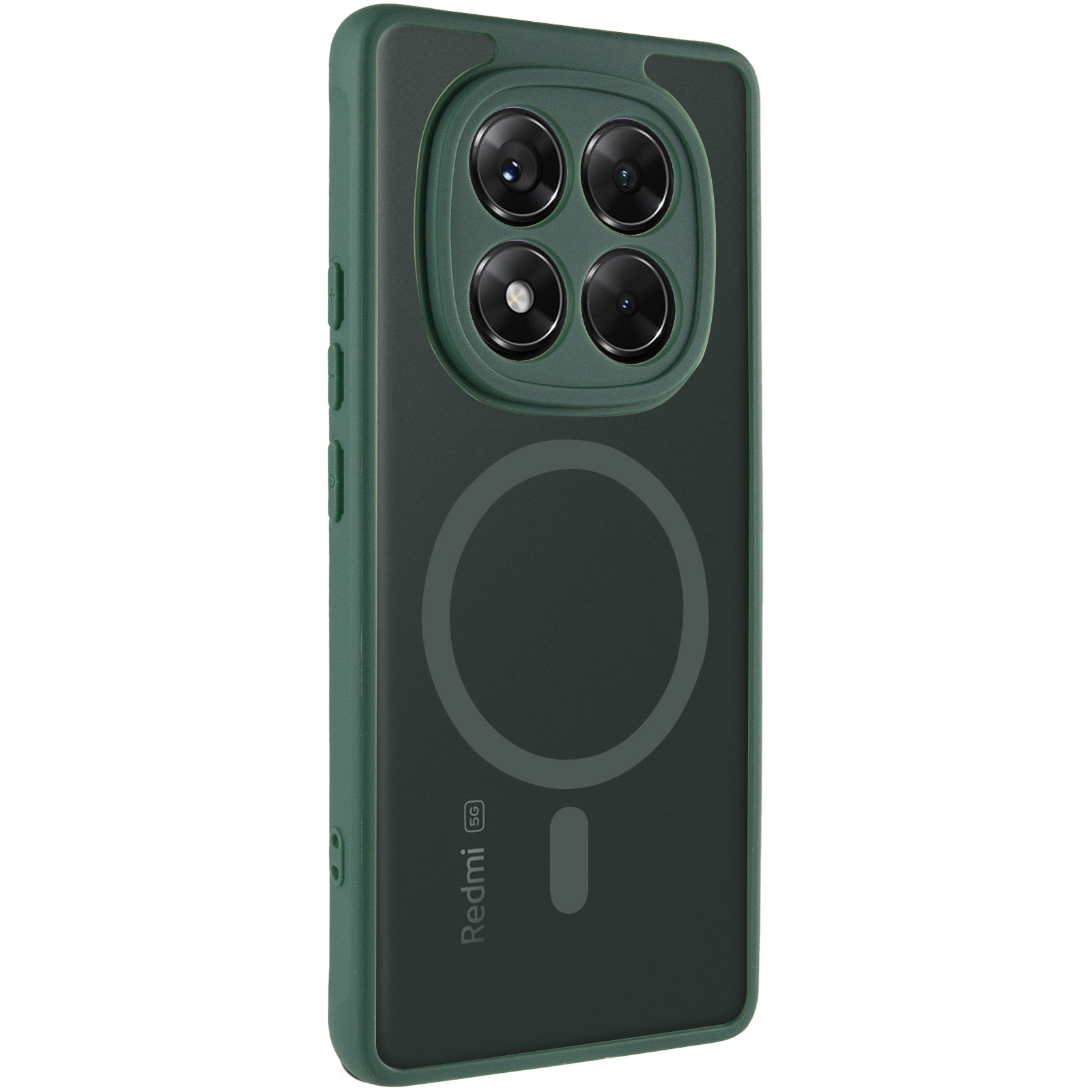 Чехол TPU Bloom with Magnetic Fit для Xiaomi Redmi Note 15 Pro 4G, Green, TPU, купить оптом с доставкой