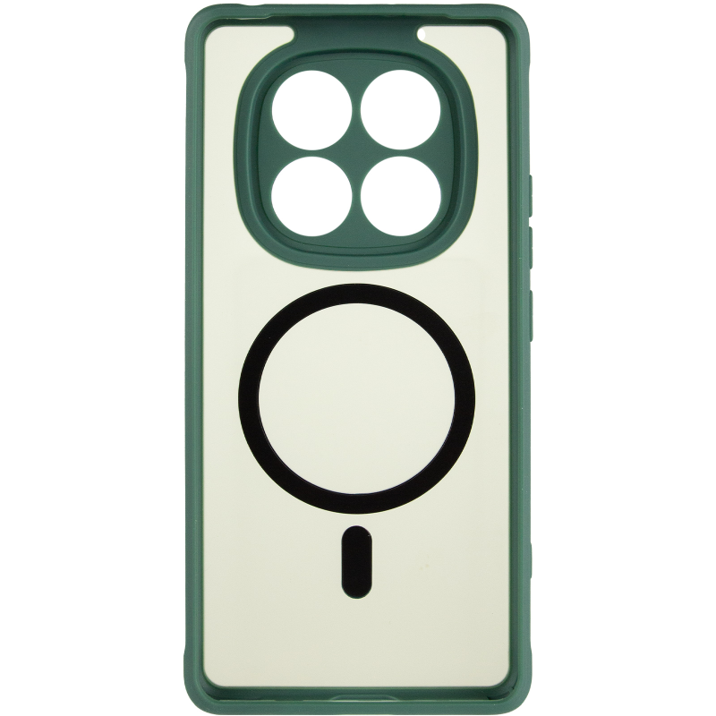 Чехол TPU Bloom with Magnetic Fit для Xiaomi Redmi Note 15 Pro 4G, Green 2, TPU, купить оптом с доставкой