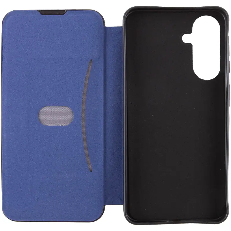 Кожаный чехол-книжка Belora для Samsung Galaxy A55, Midnight Blue 3, Искусственная кожа, купить оптом с доставкой