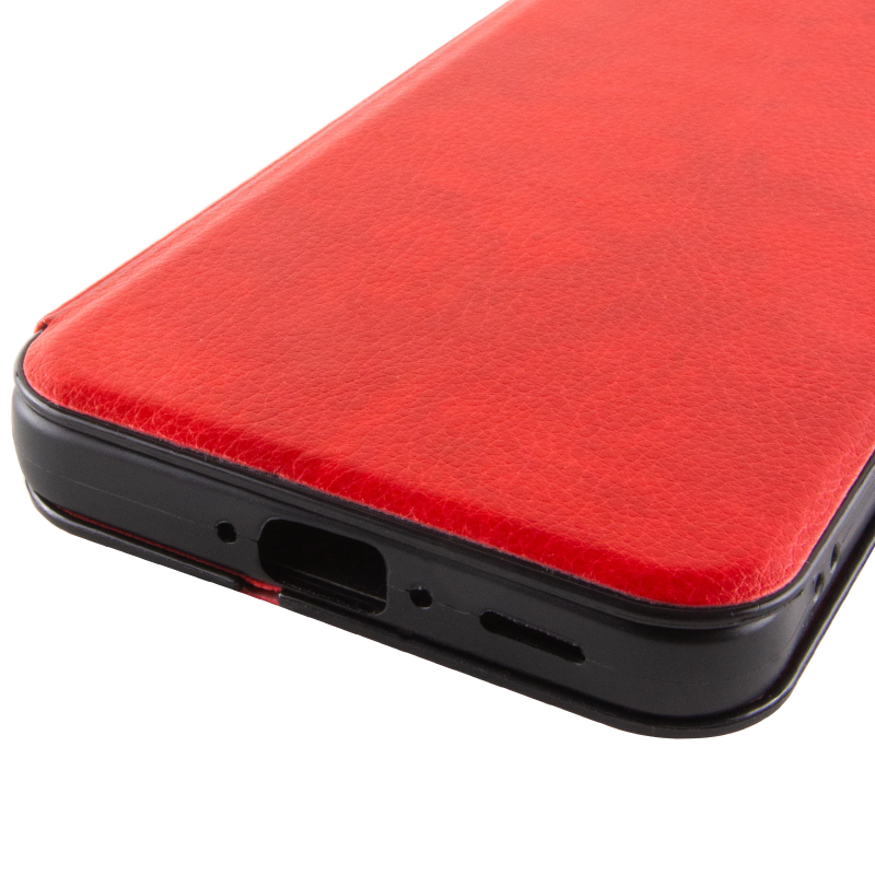 Кожаный чехол-книжка Belora для Samsung Galaxy S24 FE, Red 5, Искусственная кожа, купить оптом с доставкой