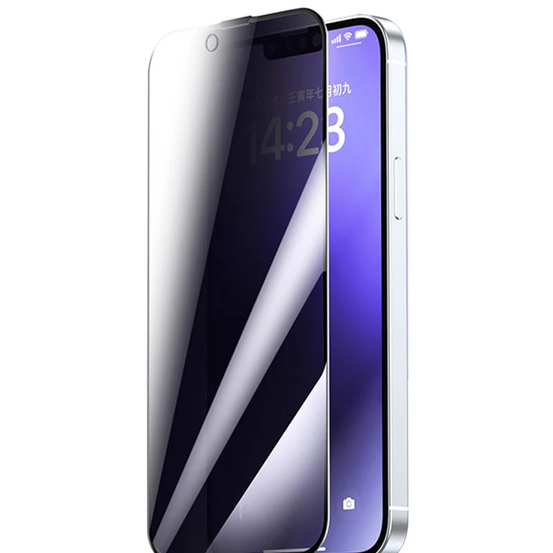 Защитное стекло Remax 3D Privacy (GL-27) для Apple iPhone 13 / 13 Pro / 14 / 16e / 17e (6.1"), Черный 4, Закаленное стекло, купить оптом с доставкой