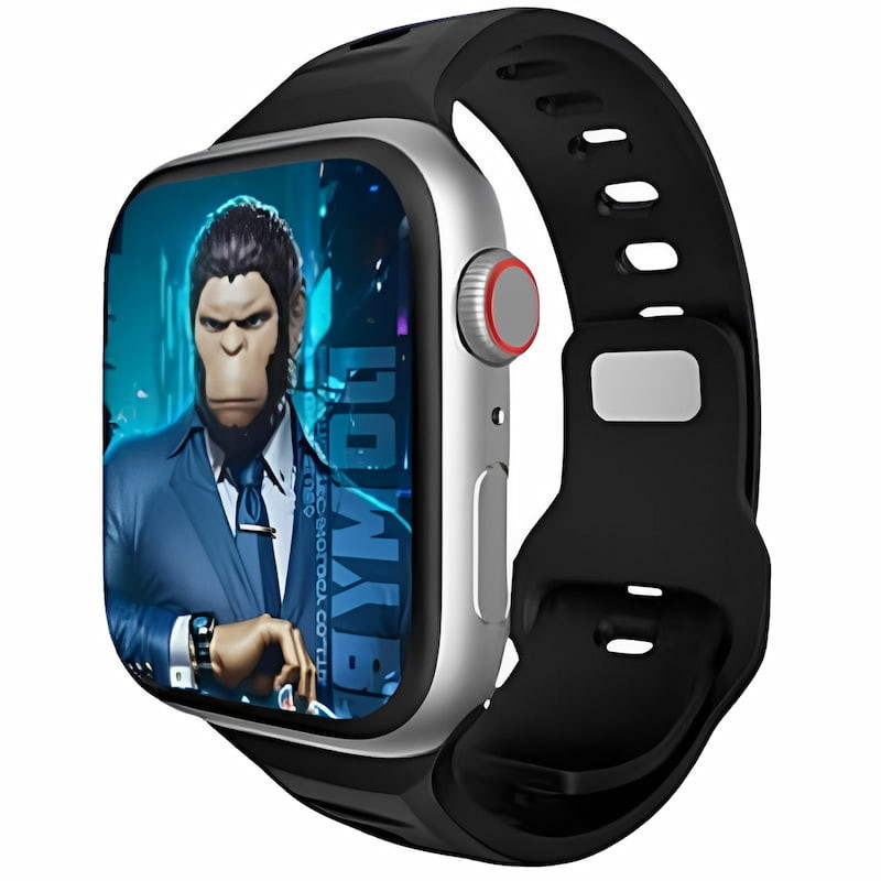 Ремешок BlueO Fluoro Rubber Sport для Apple Watch 42(ser.1-3)/44/45/46/49mm на картинке №1
