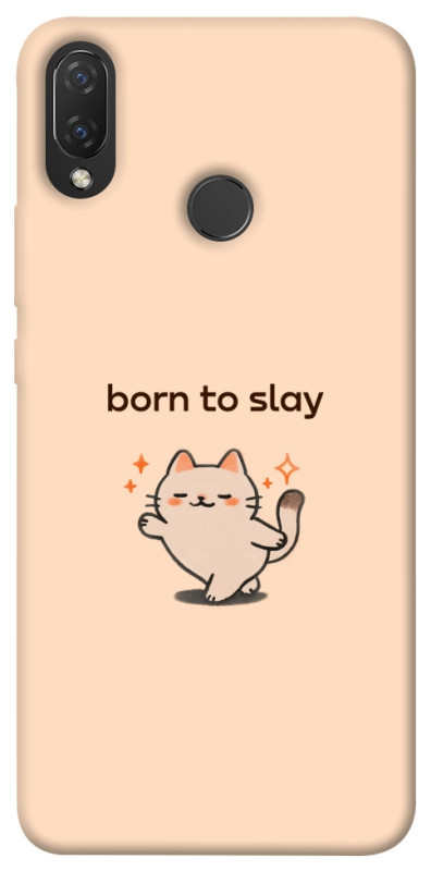 Чехол itsPrint Born to slay для Huawei P Smart+ (nova 3i), надписи, купить оптом с доставкой