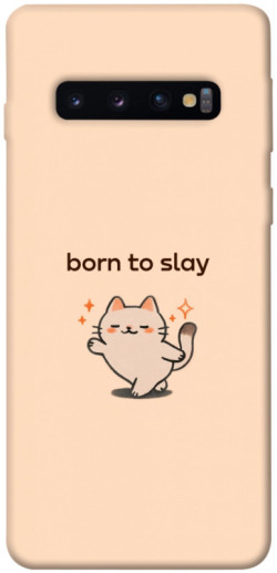 Чехол itsPrint Born to slay для Samsung Galaxy S10