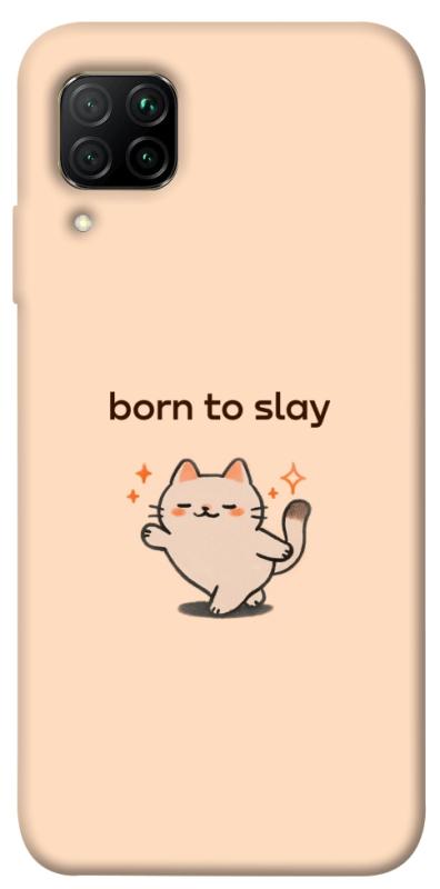 Чехол itsPrint Born to slay для Huawei P40 Lite, надписи, купить оптом с доставкой
