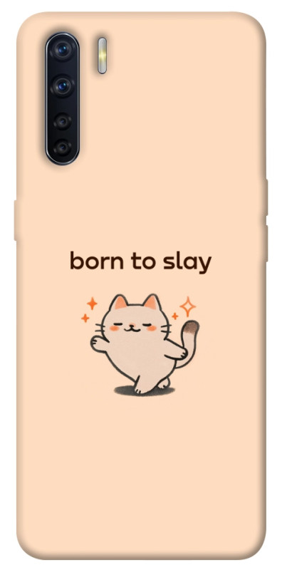 Чехол itsPrint Born to slay для Oppo A91, надписи, купить оптом с доставкой