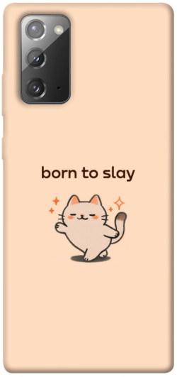 Чехол itsPrint Born to slay для Samsung Galaxy Note 20