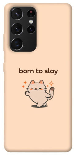 Чехол itsPrint Born to slay для Samsung Galaxy S21 Ultra