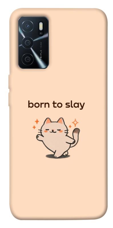 Чехол itsPrint Born to slay для Oppo A16s / A16, надписи, купить оптом с доставкой