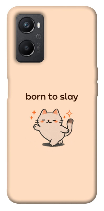 Чехол itsPrint Born to slay для Oppo A96, надписи, купить оптом с доставкой