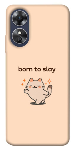 Чохол itsPrint Born to slay для Oppo A17