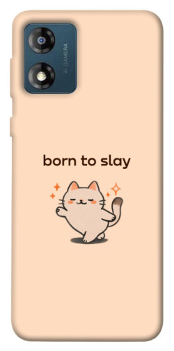Чехол itsPrint Born to slay для Motorola Moto E13