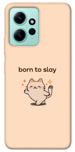Чехол itsPrint Born to slay для Xiaomi Redmi Note 12 4G