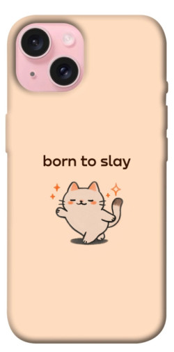 Чехол itsPrint Born to slay для Apple iPhone 15 (6.1")