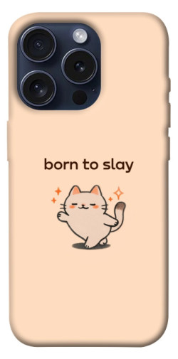 Чехол itsPrint Born to slay для Apple iPhone 15 Pro (6.1")