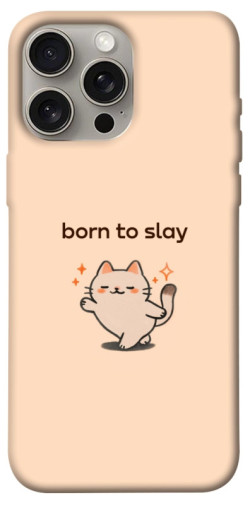 Чехол itsPrint Born to slay для Apple iPhone 15 Pro Max (6.7")