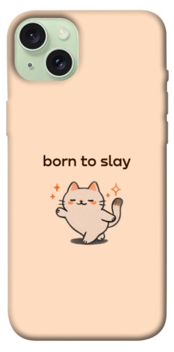 Чехол itsPrint Born to slay для Apple iPhone 15 Plus (6.7")