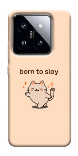 Чехол itsPrint Born to slay для Xiaomi 14 Pro