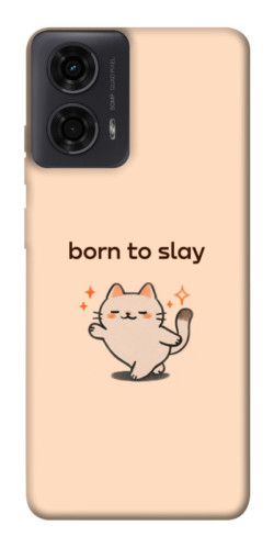 Чехол itsPrint Born to slay для Motorola Moto G24