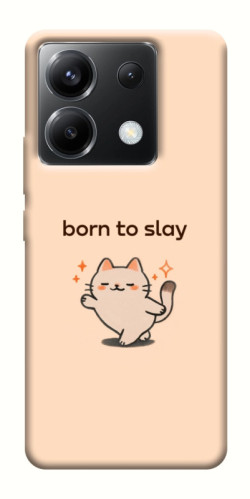 Чехол itsPrint Born to slay для Xiaomi Poco X6