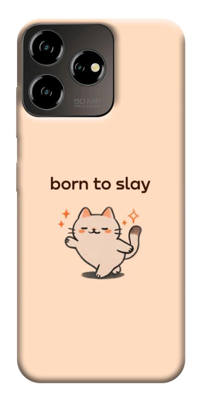 Чехол itsPrint Born to slay для ZTE Blade V50 Desing 4G, надписи, купить оптом с доставкой