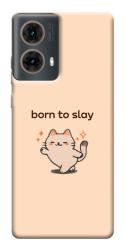 Чехол itsPrint Born to slay для Motorola Moto G85