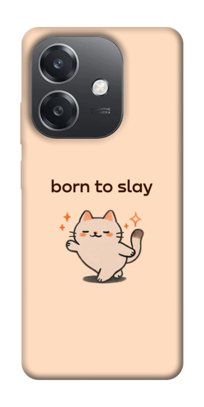 Чехол itsPrint Born to slay для Oppo A3 4G, надписи, купить оптом с доставкой