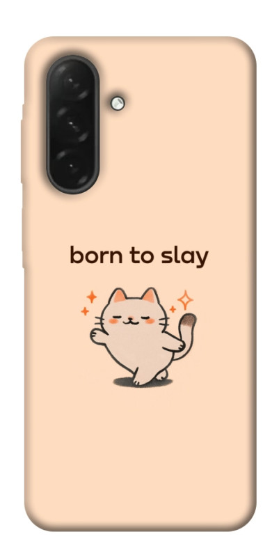 Чехол itsPrint Born to slay для Samsung Galaxy A26 5G, надписи, купить оптом с доставкой