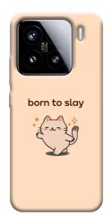 Чехол itsPrint Born to slay для Xiaomi 15