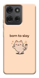 Чехол itsPrint Born to slay для Motorola Moto G75 5G