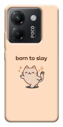 Чехол itsPrint Born to slay для Xiaomi Poco M7 Pro 5G
