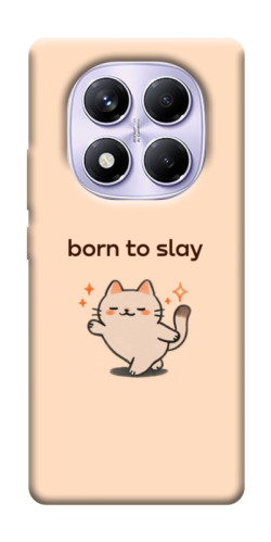 Чехол itsPrint Born to slay для Xiaomi Redmi Note 14 Pro 4G