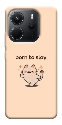 Чехол itsPrint Born to slay для Xiaomi Redmi Note 14 4G (Europe version)