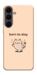 Чехол itsPrint Born to slay для Samsung Galaxy S25 FE