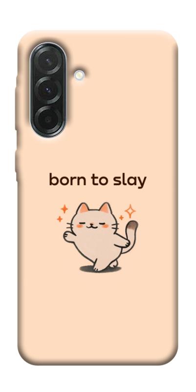 Чехол itsPrint Born to slay для Samsung Galaxy A37 5G, надписи, купить оптом с доставкой