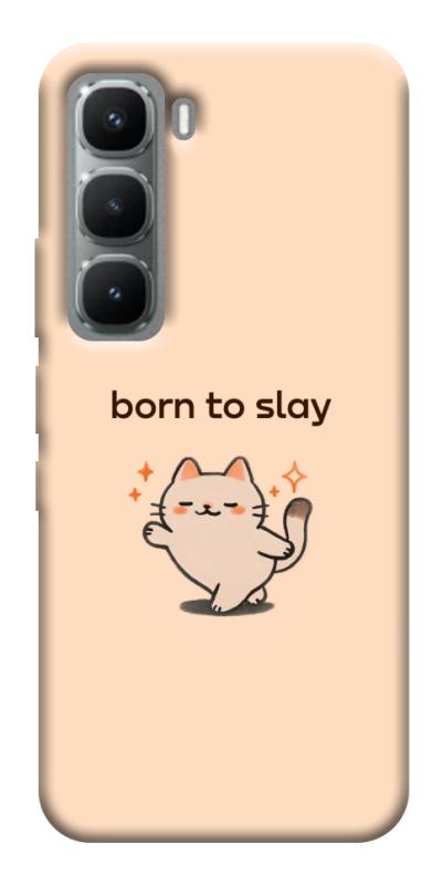Чехол itsPrint Born to slay для Infinix Hot 60 Pro+, надписи, купить оптом с доставкой