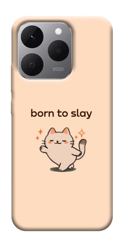 Чехол itsPrint Born to slay для Realme 15T, надписи, купить оптом с доставкой