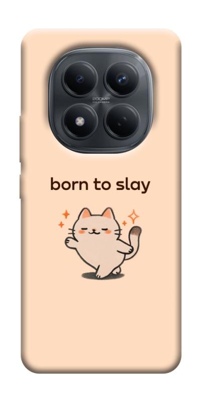 Чехол itsPrint Born to slay для Xiaomi Redmi Note 15 4G/5G (EU), надписи, купить оптом с доставкой