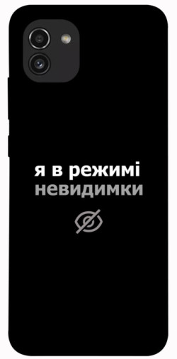 Чехол itsPrint Режим невидимки для Samsung Galaxy A03