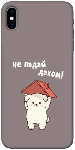Чехол itsPrint Не падай дахом для Apple iPhone X (5.8")