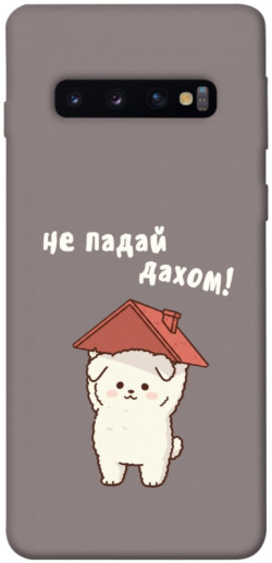 Чехол itsPrint Не падай дахом для Samsung Galaxy S10