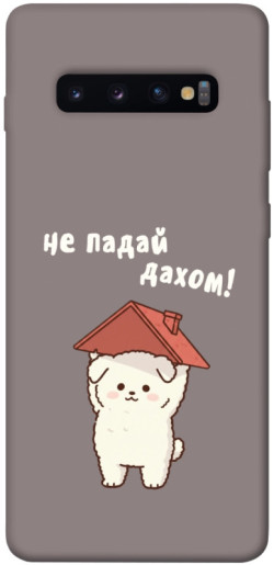 Чехол itsPrint Не падай дахом для Samsung Galaxy S10+